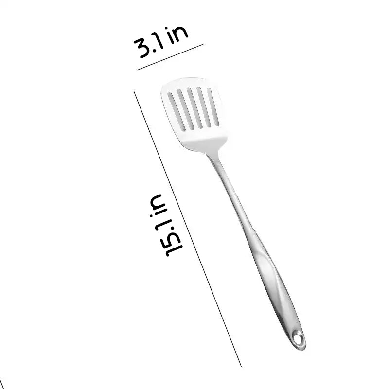 Chrome, 201 Stainless Steel 7 Piece Utensil Set