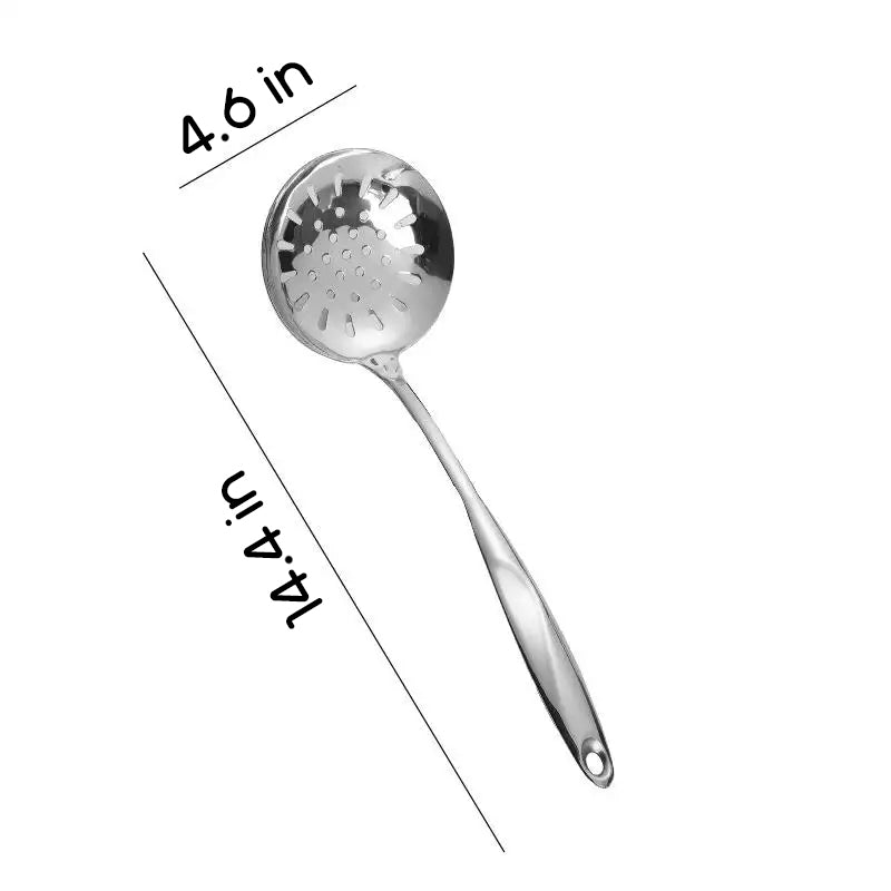 Chrome, 201 Stainless Steel 7 Piece Utensil Set