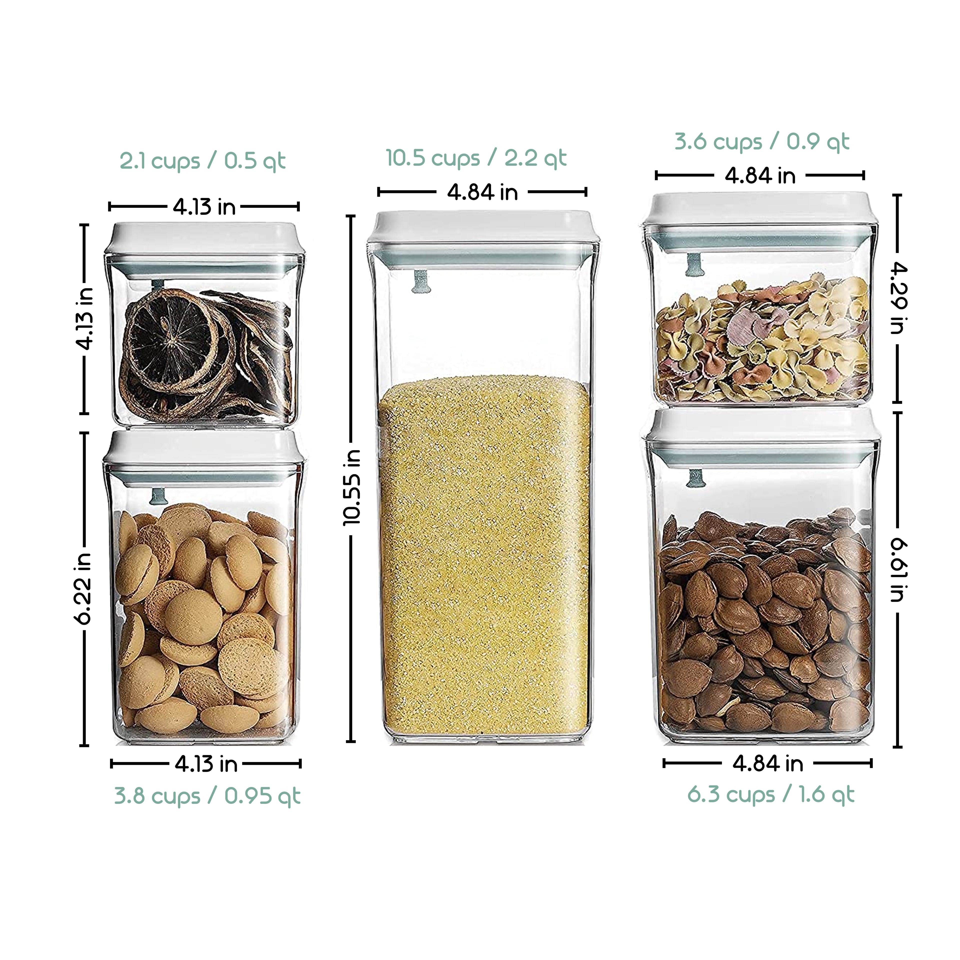 5-Piece POP Container Set