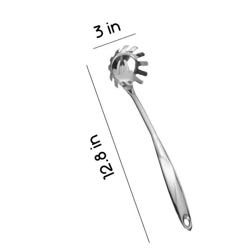 Chrome, 201 Stainless Steel 7 Piece Utensil Set