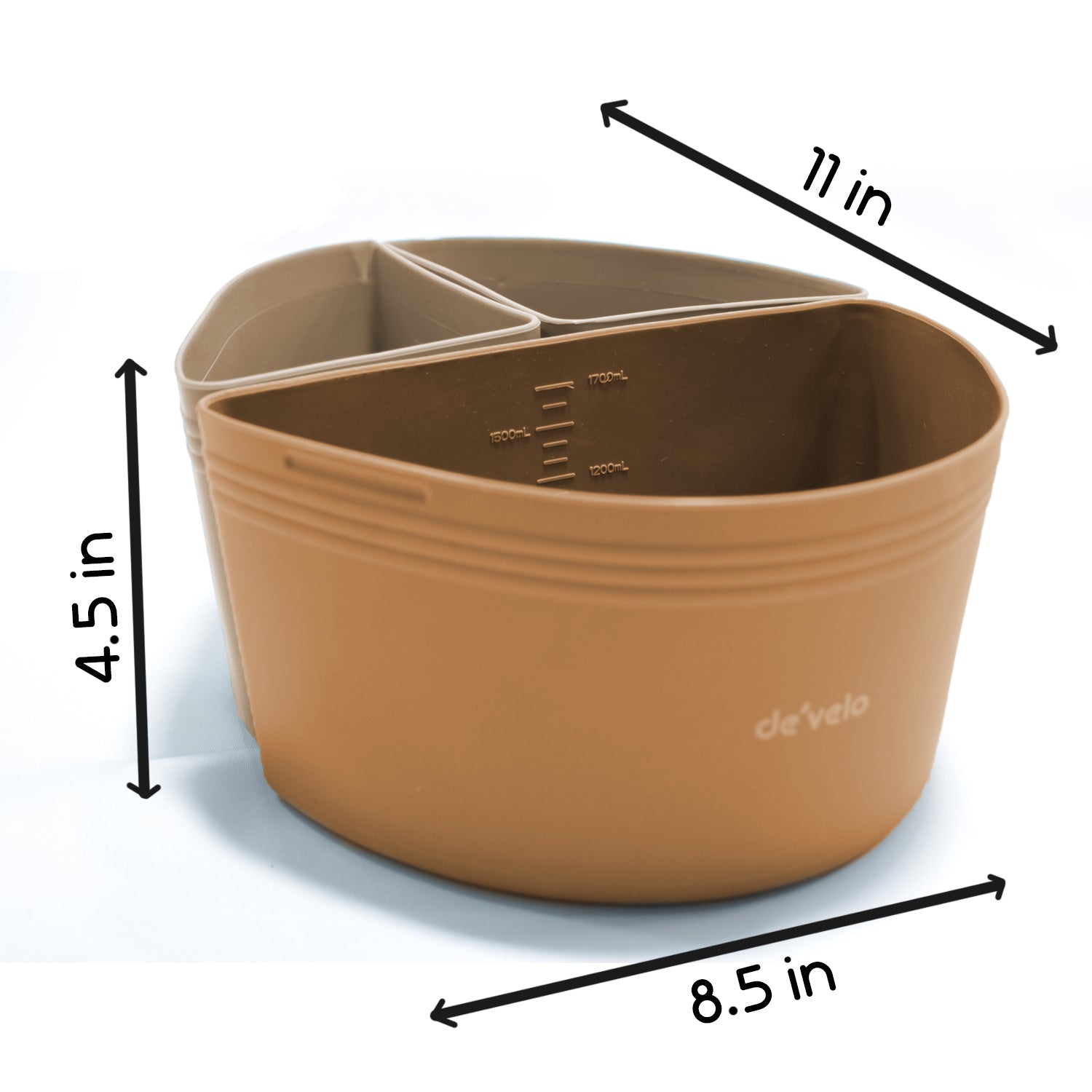 Reusable Silicone Crock-Pot &amp; Slow-Cooker Divider 3-Piece
