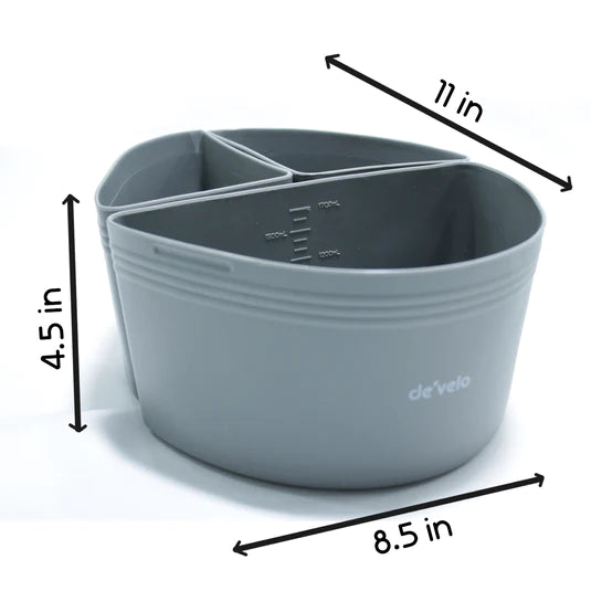 Reusable Silicone Crock-Pot & Slow-Cooker Divider 3-Piece  ** BLACK FRAIDAY DEAL ** Limit One Per Customer