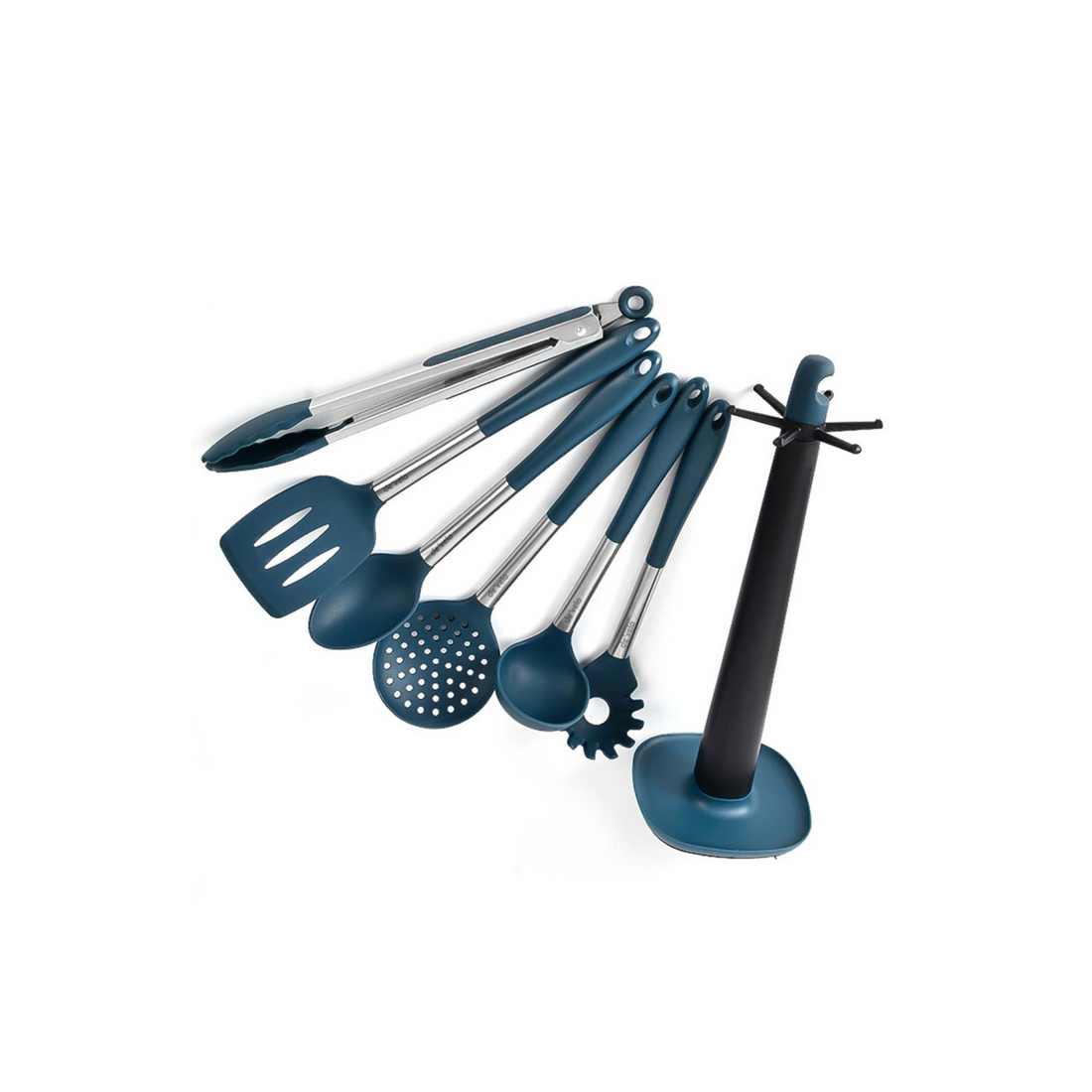 7 piece utensil set with holder