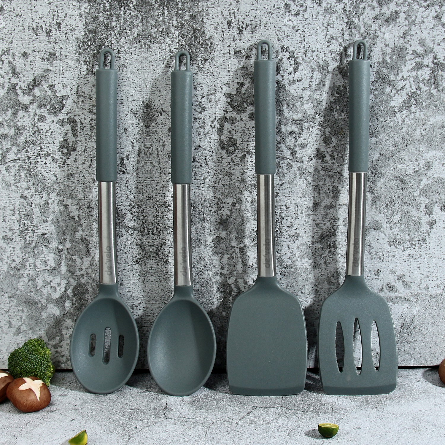 4-Piece Silicone Utensil Set