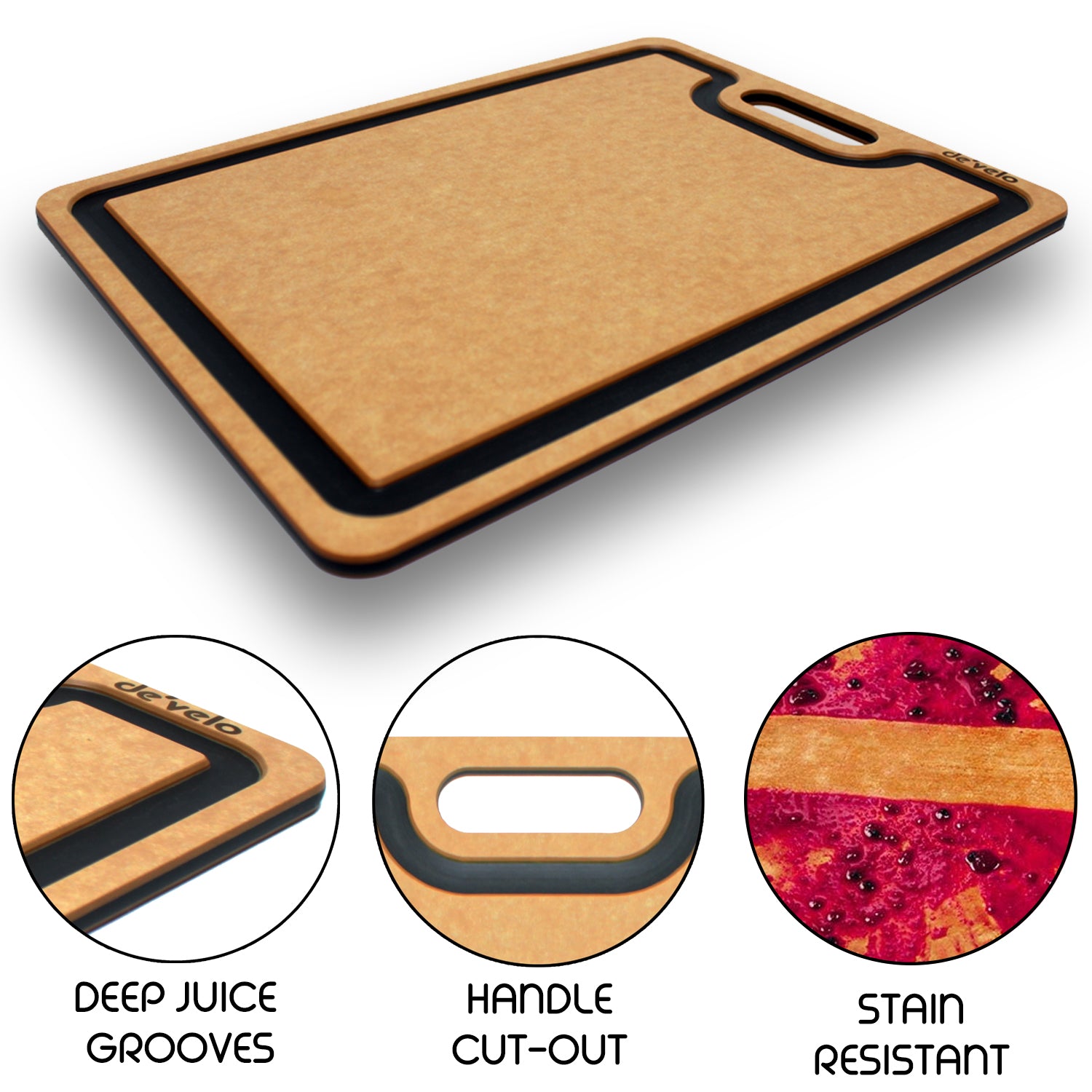 Pine Wooden Fiber Cutting Board