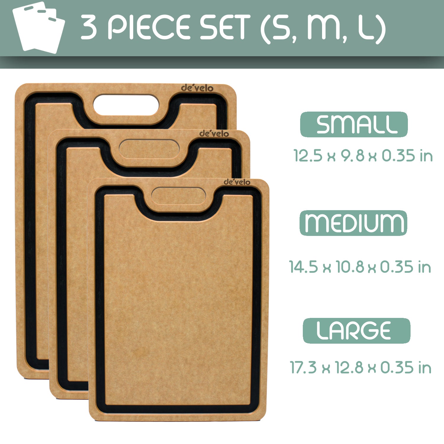 Pine Wooden Fiber Cutting Board