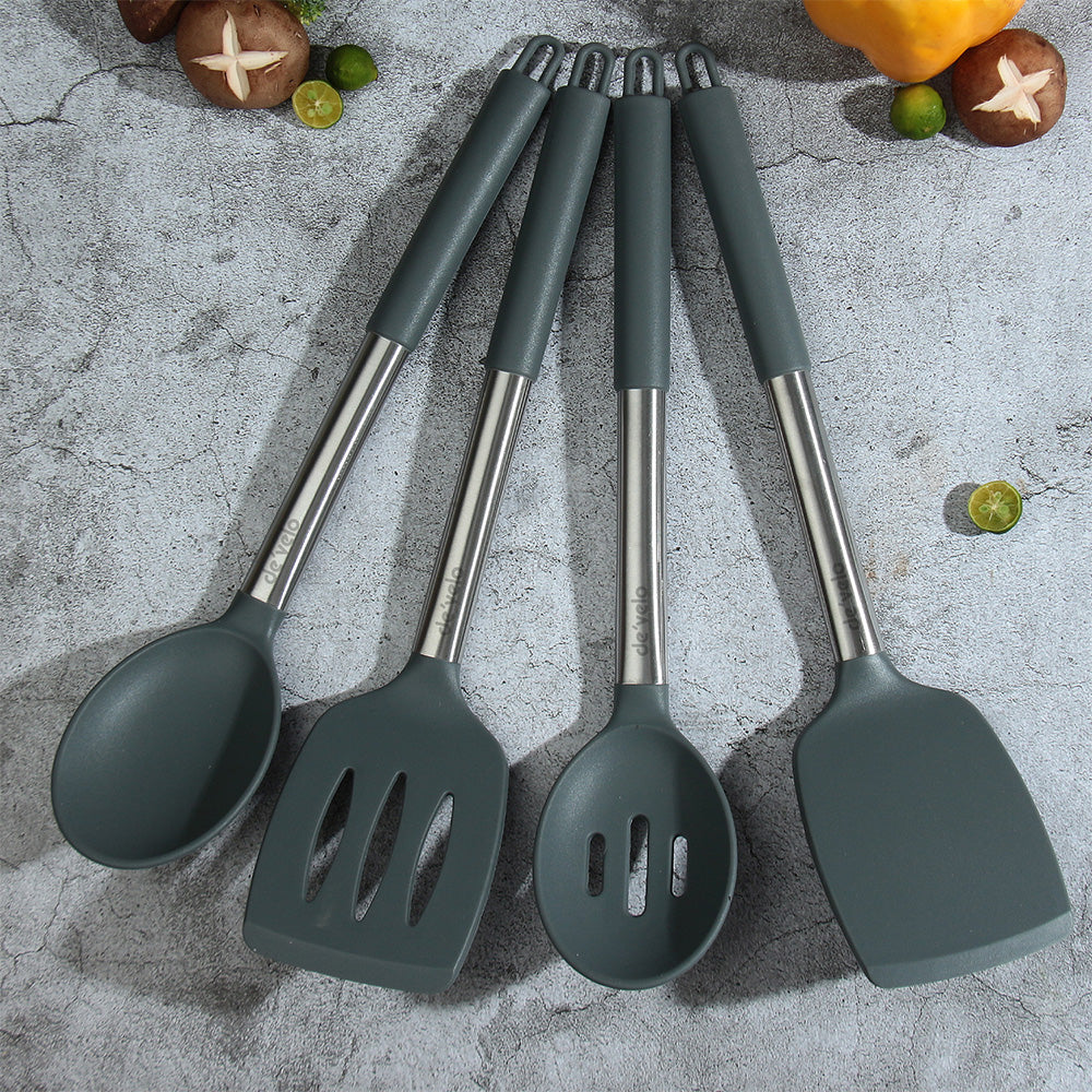 4-Piece Silicone Utensil Set