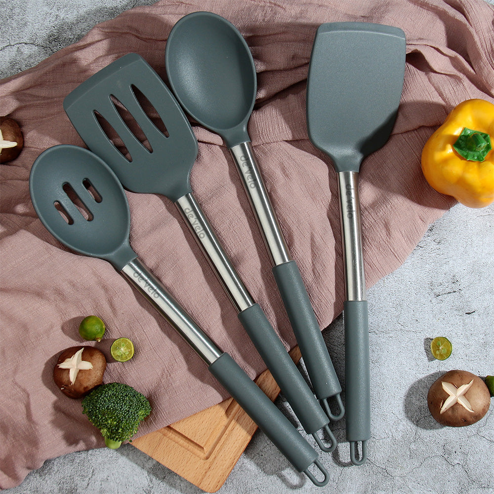 4-Piece Silicone Utensil Set