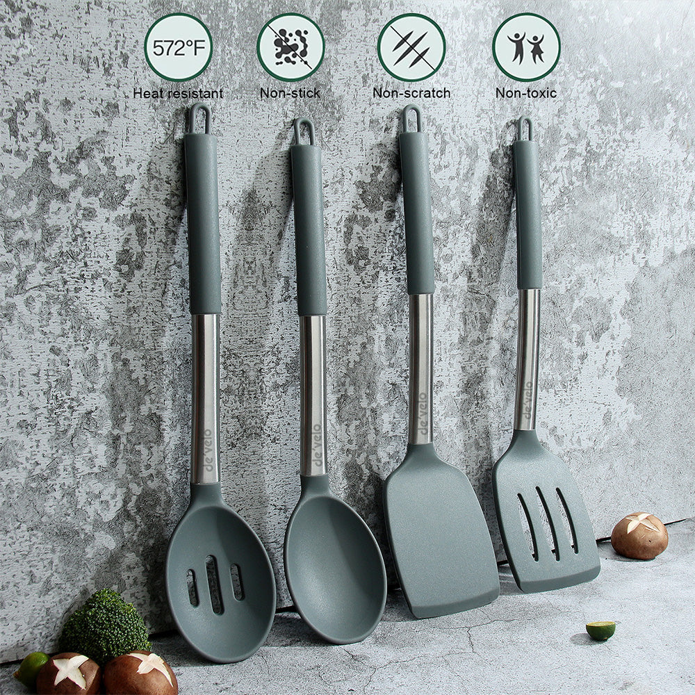 4-Piece Silicone Utensil Set