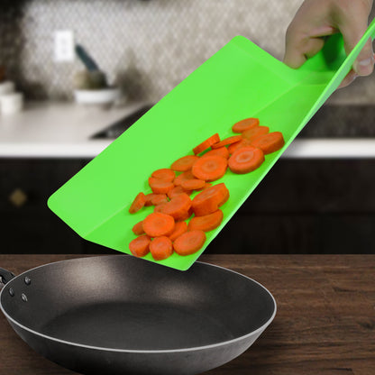 Foldable Chopping Board Folding Plastic Outdoor Food Cutting Boards Portable Veggies Fruit for Chopping - Dicing - Slicing Green, Red Cutting Mat