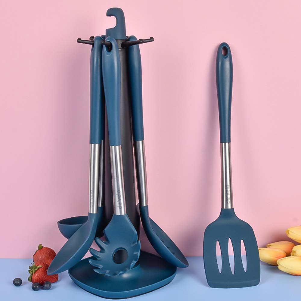 7 Piece Silicone Cooking Utensil Set